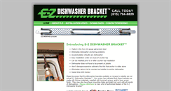 Desktop Screenshot of ezdishwasherbracket.com